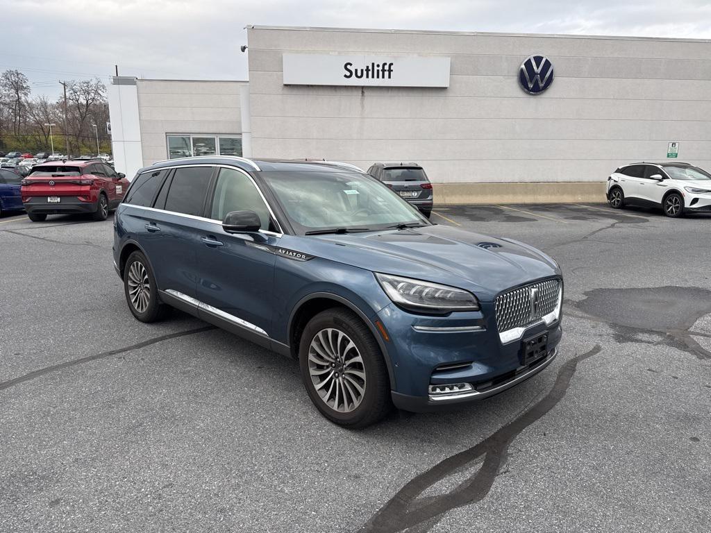 used 2020 Lincoln Aviator car, priced at $25,669