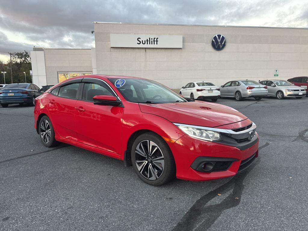 used 2017 Honda Civic car, priced at $10,486
