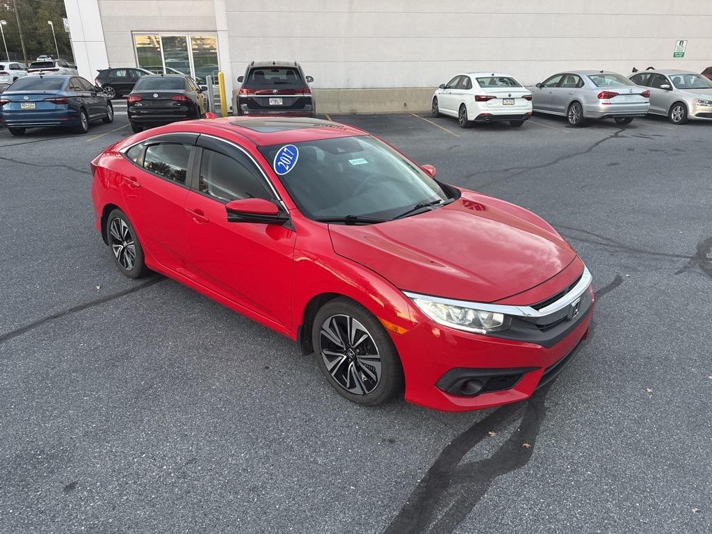 used 2017 Honda Civic car, priced at $10,486