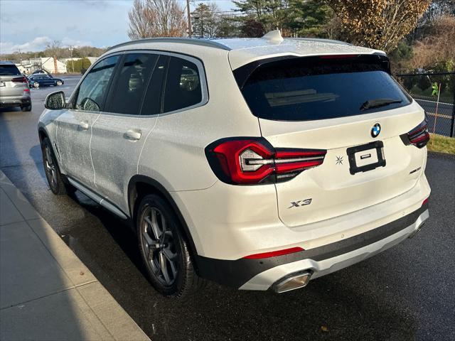 used 2022 BMW X3 car, priced at $35,975