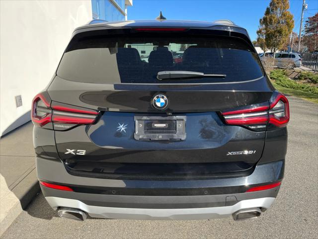 used 2022 BMW X3 car, priced at $34,975