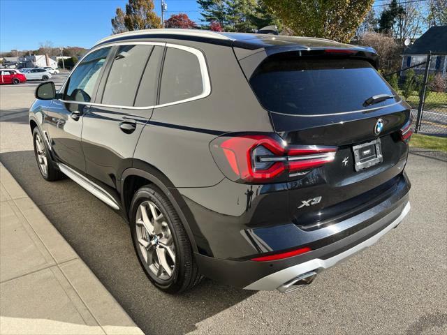 used 2022 BMW X3 car, priced at $34,975