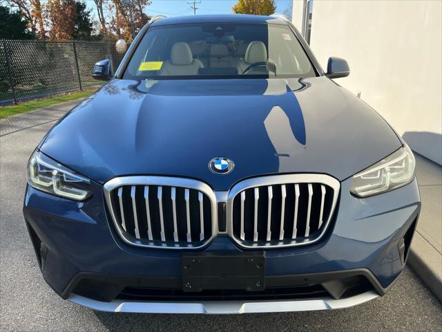 used 2022 BMW X3 car, priced at $36,975