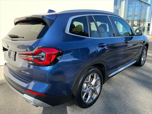 used 2022 BMW X3 car, priced at $36,975