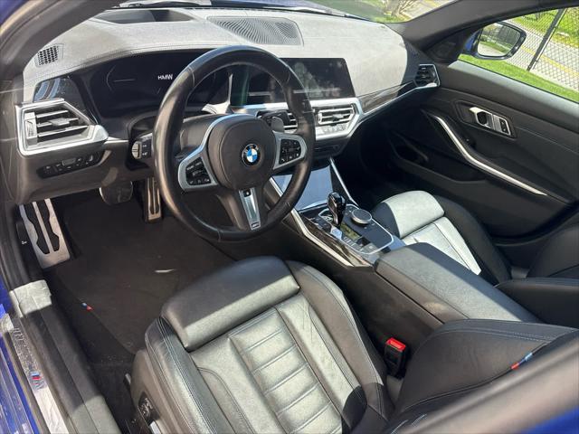 used 2022 BMW 330 car, priced at $33,675
