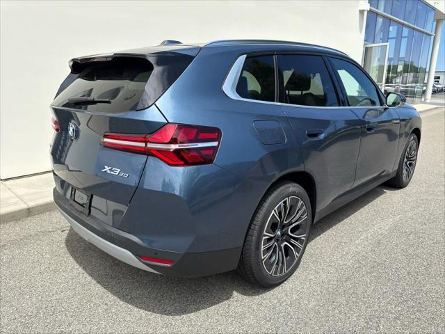new 2025 BMW X3 car, priced at $56,605