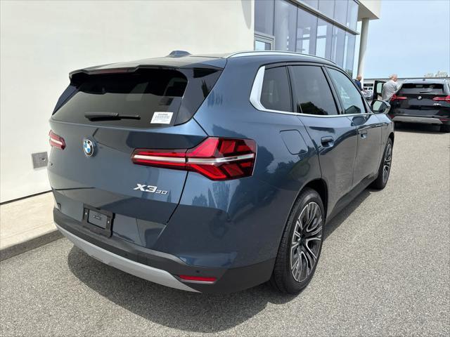 new 2025 BMW X3 car, priced at $56,370