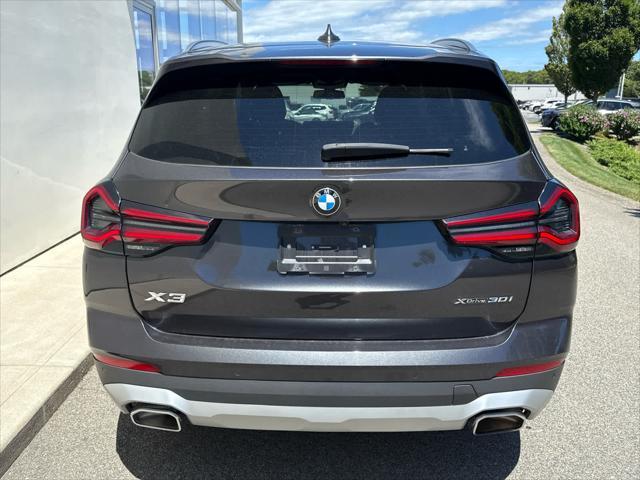 used 2024 BMW X3 car, priced at $40,175