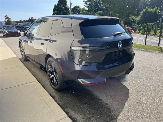 new 2025 BMW iX car, priced at $116,535