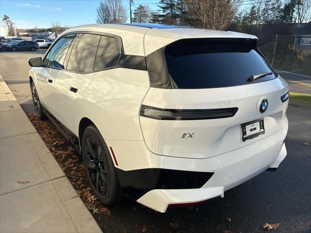 new 2025 BMW iX car, priced at $95,385