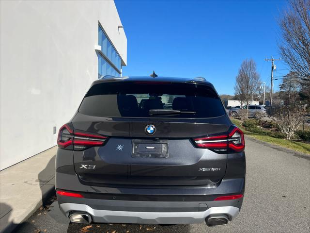 used 2022 BMW X3 car, priced at $35,975