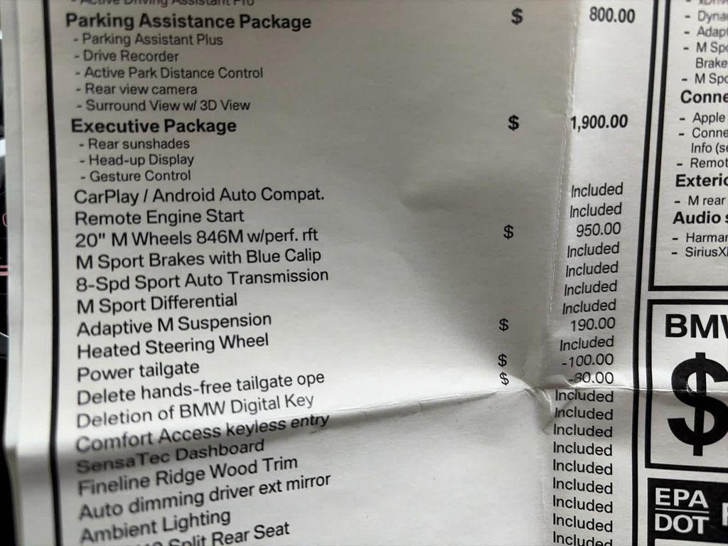 used 2022 BMW M550 car, priced at $47,475