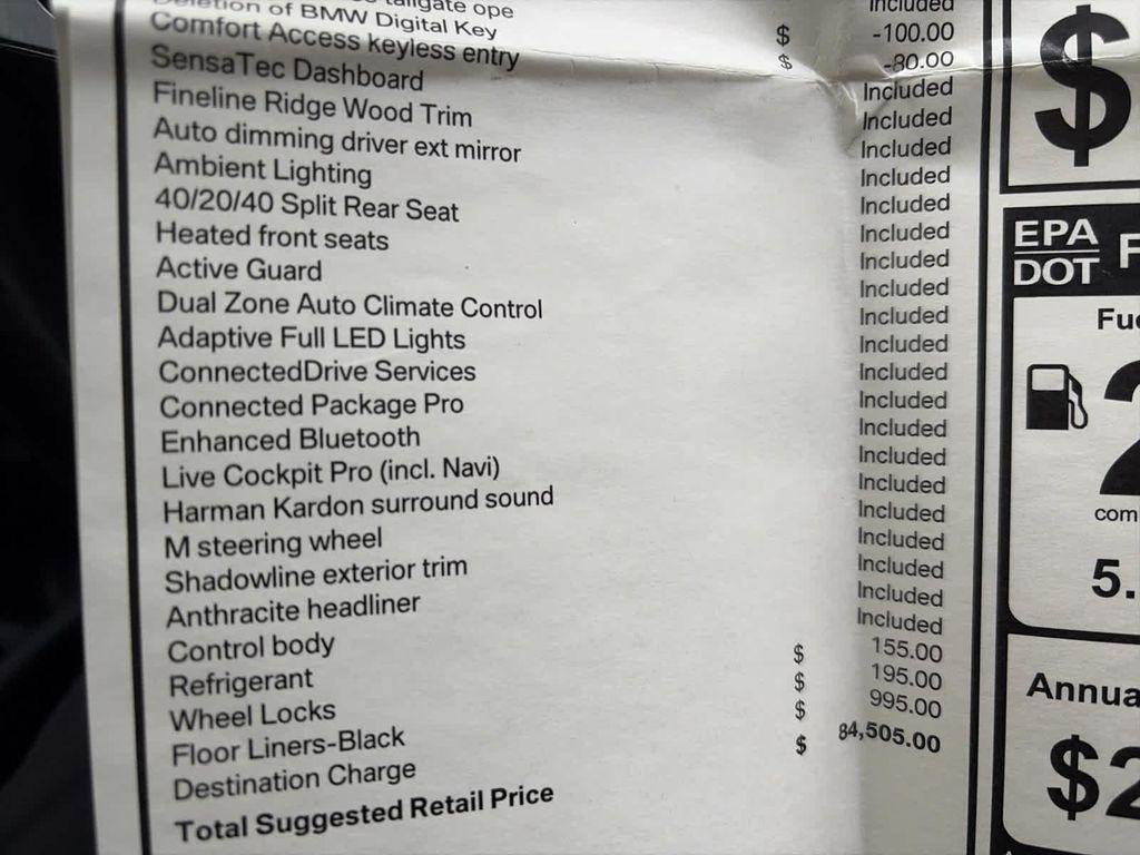 used 2022 BMW M550 car, priced at $47,475