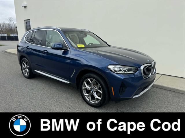 used 2022 BMW X3 car, priced at $38,475