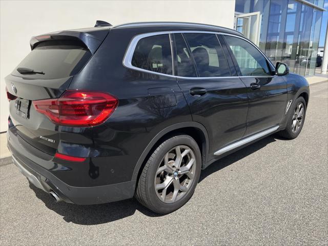 used 2021 BMW X3 car, priced at $33,675