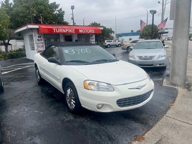 used 2001 Chrysler Sebring car, priced at $3,488