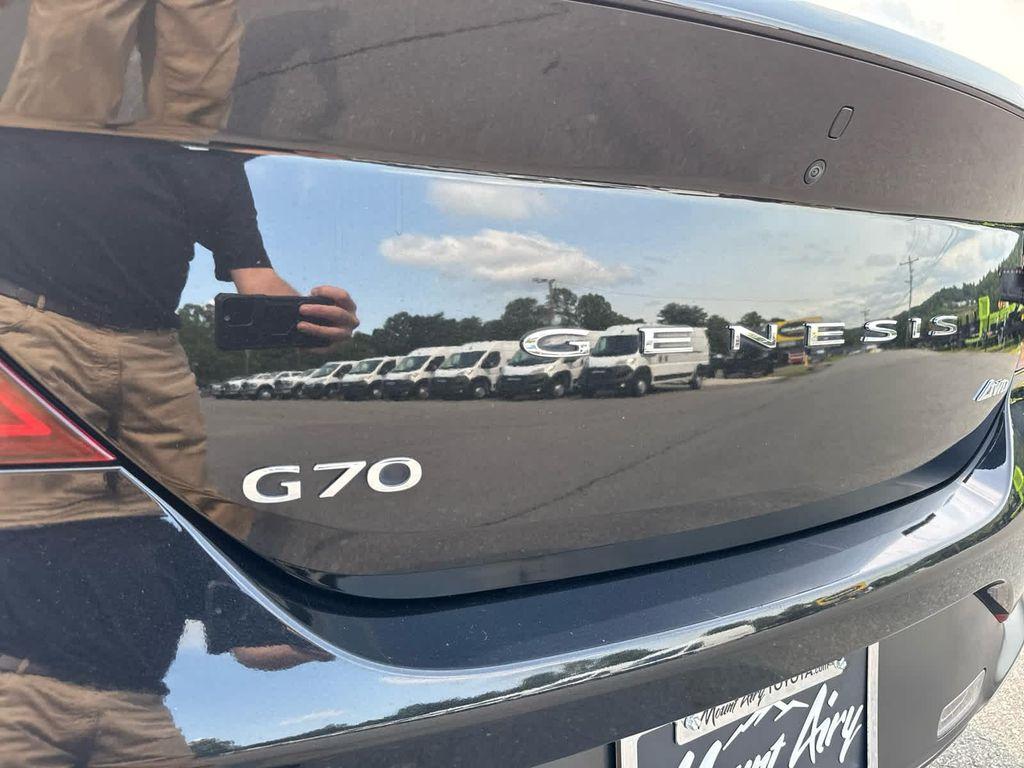 used 2024 Genesis G70 car, priced at $28,455