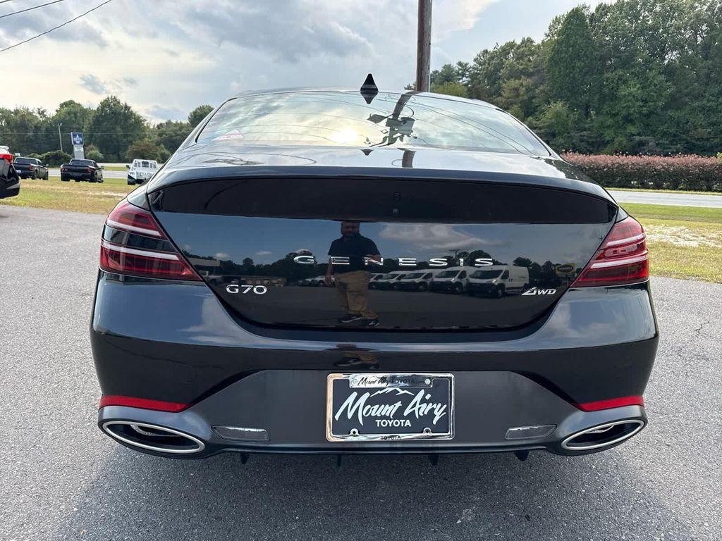 used 2024 Genesis G70 car, priced at $28,455