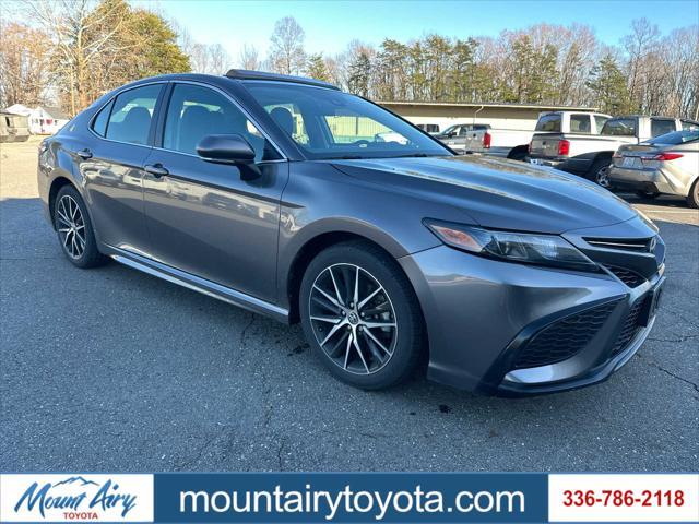 used 2021 Toyota Camry car, priced at $27,999