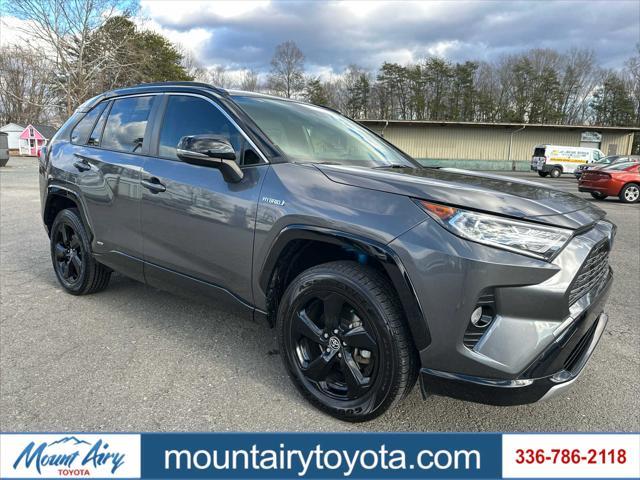 used 2021 Toyota RAV4 Hybrid car, priced at $32,492