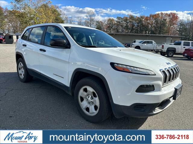 used 2016 Jeep Cherokee car, priced at $16,854