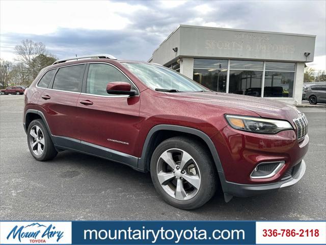 used 2019 Jeep Cherokee car, priced at $21,677