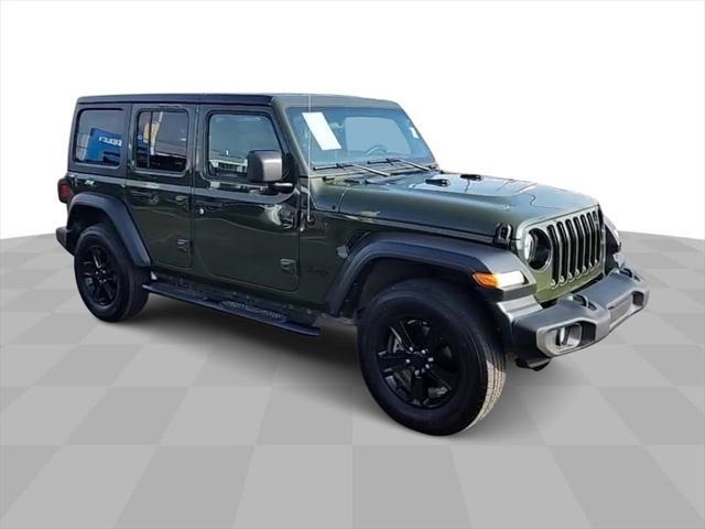 used 2022 Jeep Wrangler Unlimited car, priced at $31,541