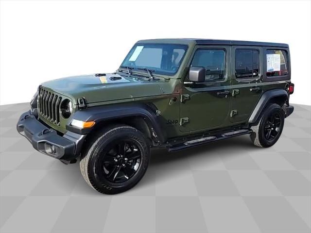 used 2022 Jeep Wrangler Unlimited car, priced at $31,541