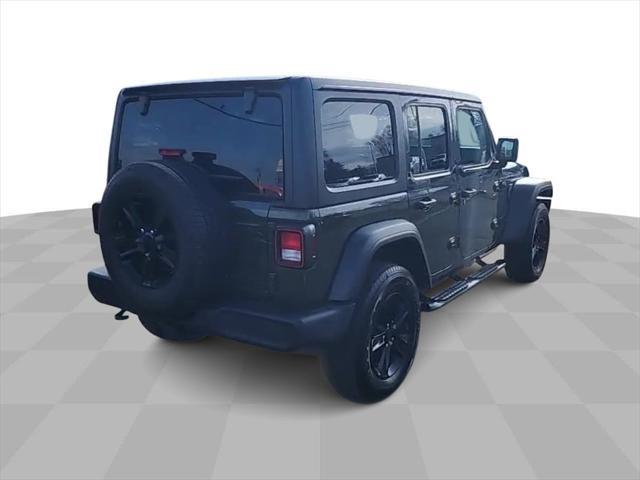 used 2022 Jeep Wrangler Unlimited car, priced at $31,541