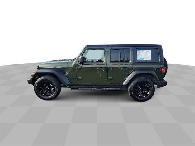 used 2022 Jeep Wrangler Unlimited car, priced at $31,541