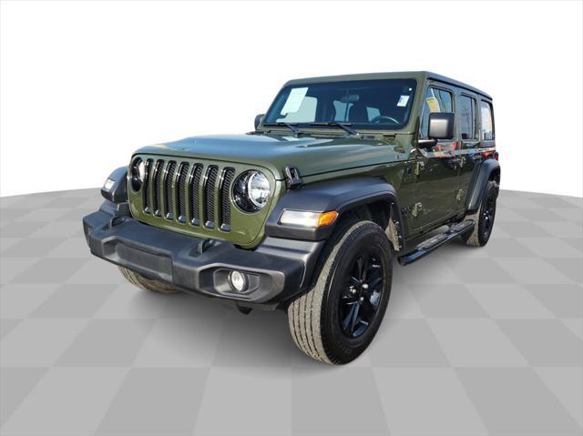 used 2022 Jeep Wrangler Unlimited car, priced at $31,541