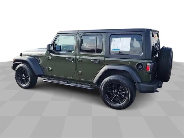 used 2022 Jeep Wrangler Unlimited car, priced at $31,541