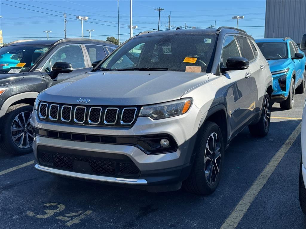 used 2023 Jeep Compass car, priced at $21,400