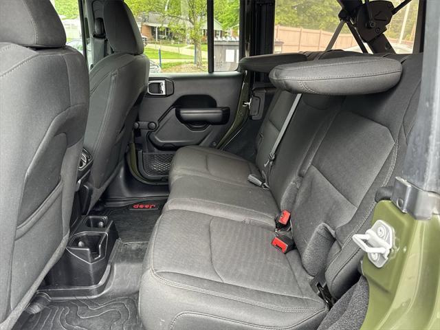 used 2021 Jeep Wrangler Unlimited car, priced at $22,748