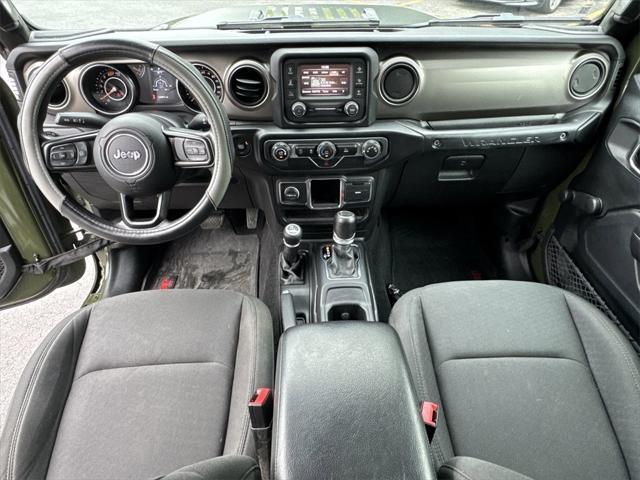 used 2021 Jeep Wrangler Unlimited car, priced at $22,748