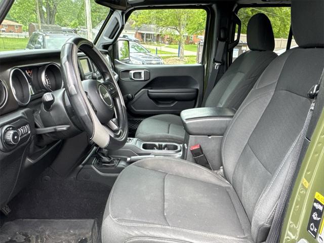 used 2021 Jeep Wrangler Unlimited car, priced at $22,748