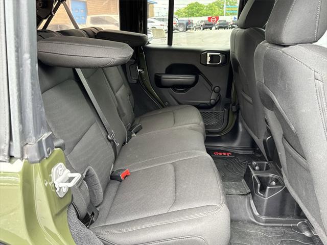 used 2021 Jeep Wrangler Unlimited car, priced at $22,748