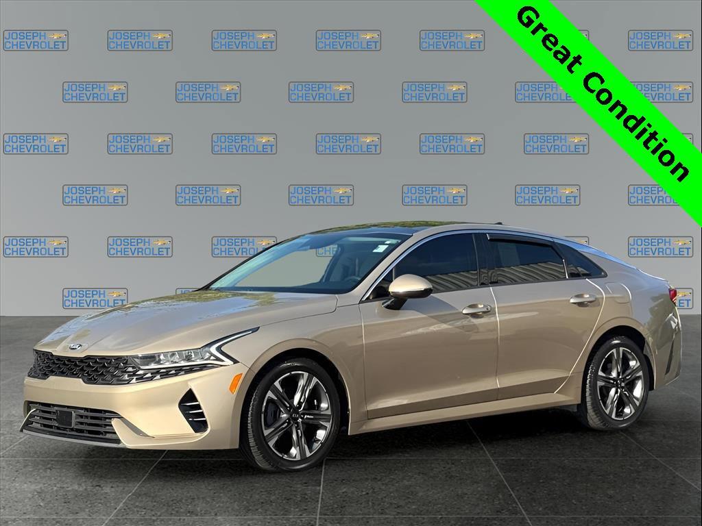 used 2021 Kia K5 car, priced at $16,200