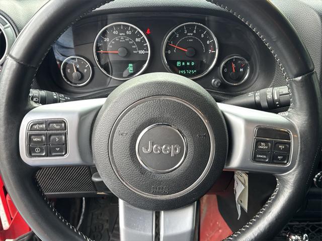 used 2015 Jeep Wrangler Unlimited car, priced at $15,521