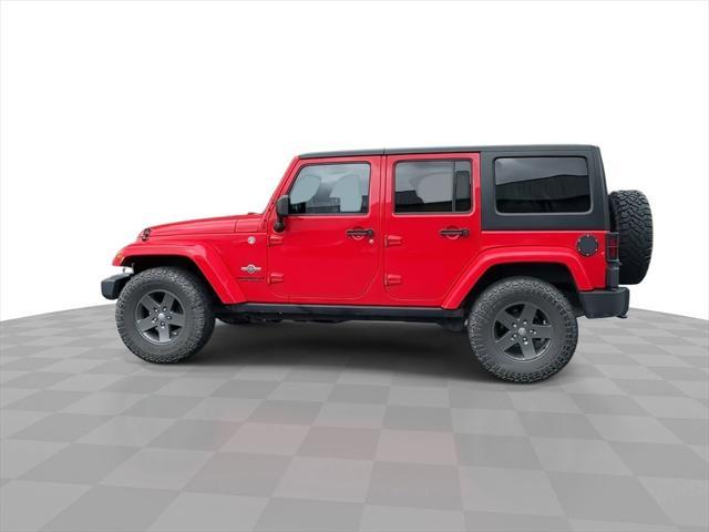 used 2015 Jeep Wrangler Unlimited car, priced at $15,521