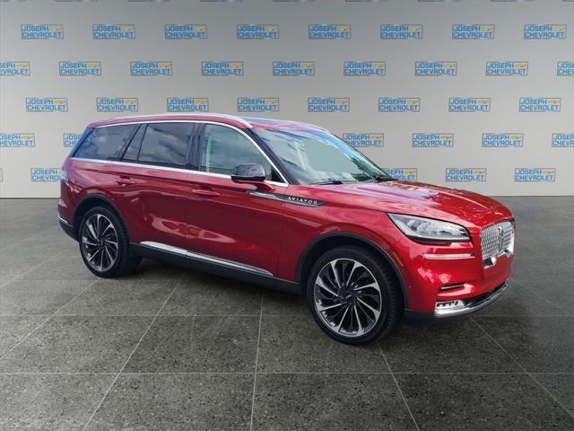 used 2021 Lincoln Aviator car, priced at $38,552