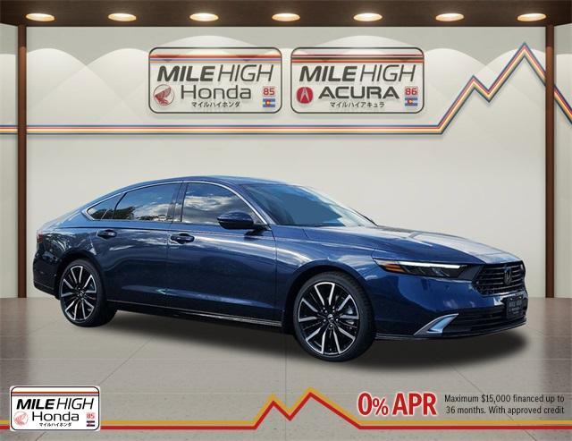 new 2025 Honda Accord Hybrid car, priced at $40,450