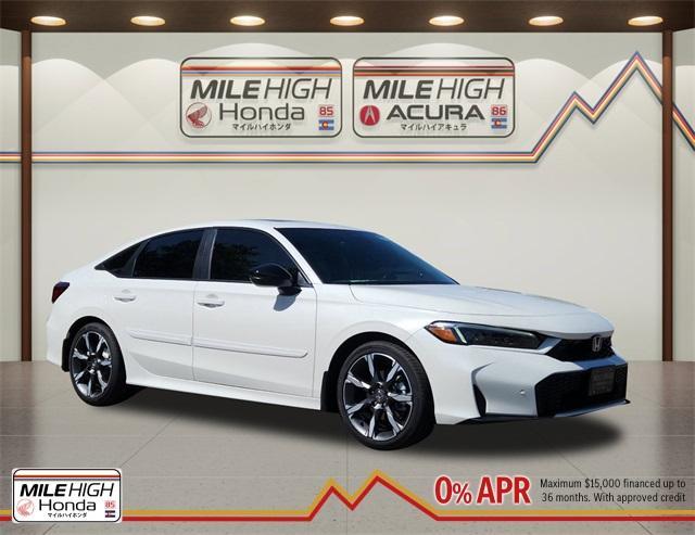 new 2025 Honda Civic Hybrid car, priced at $33,555