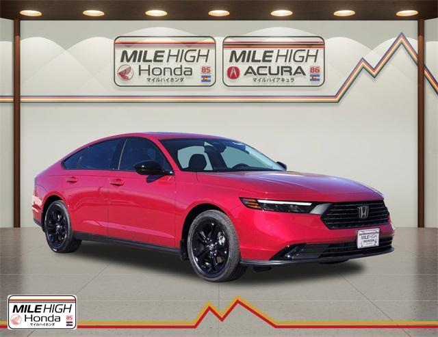 new 2025 Honda Accord car, priced at $32,110