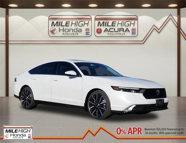 new 2025 Honda Accord Hybrid car, priced at $40,905
