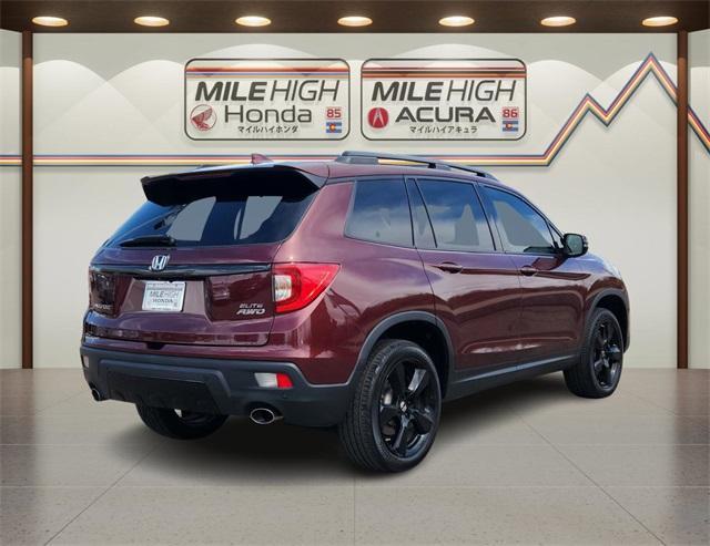 used 2021 Honda Passport car, priced at $34,000
