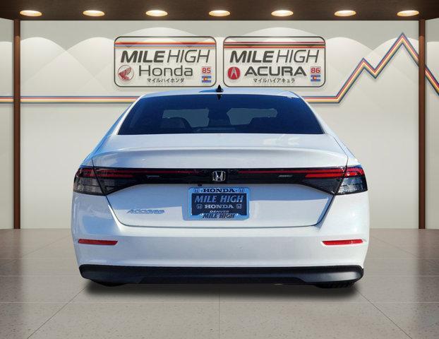 new 2025 Honda Accord car, priced at $32,110