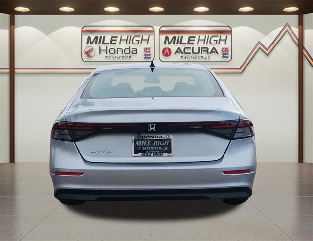 new 2025 Honda Accord car, priced at $29,966