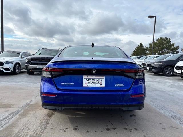 new 2025 Honda Accord Hybrid car, priced at $34,606