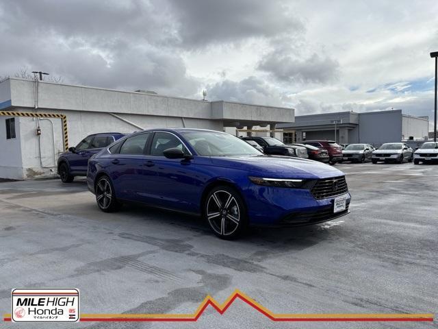 new 2025 Honda Accord Hybrid car, priced at $34,606